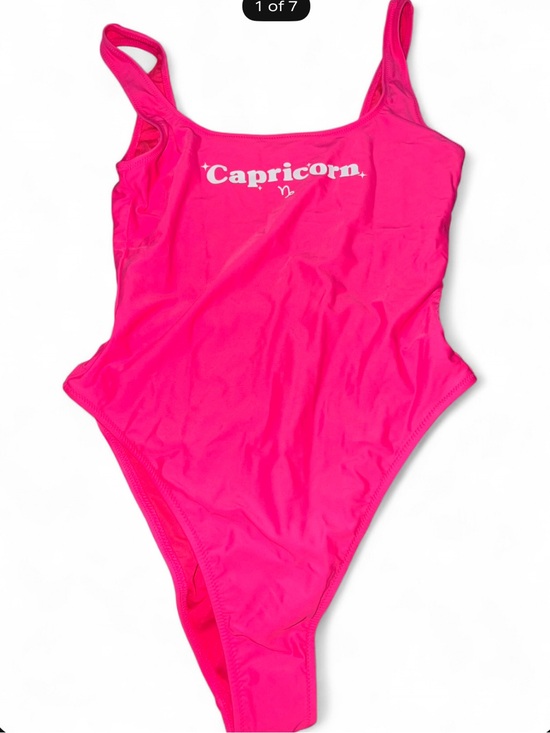 aerie Other - aerie Hot Pink 'Capricorn' One-Piece Cheekiest Swimsuit